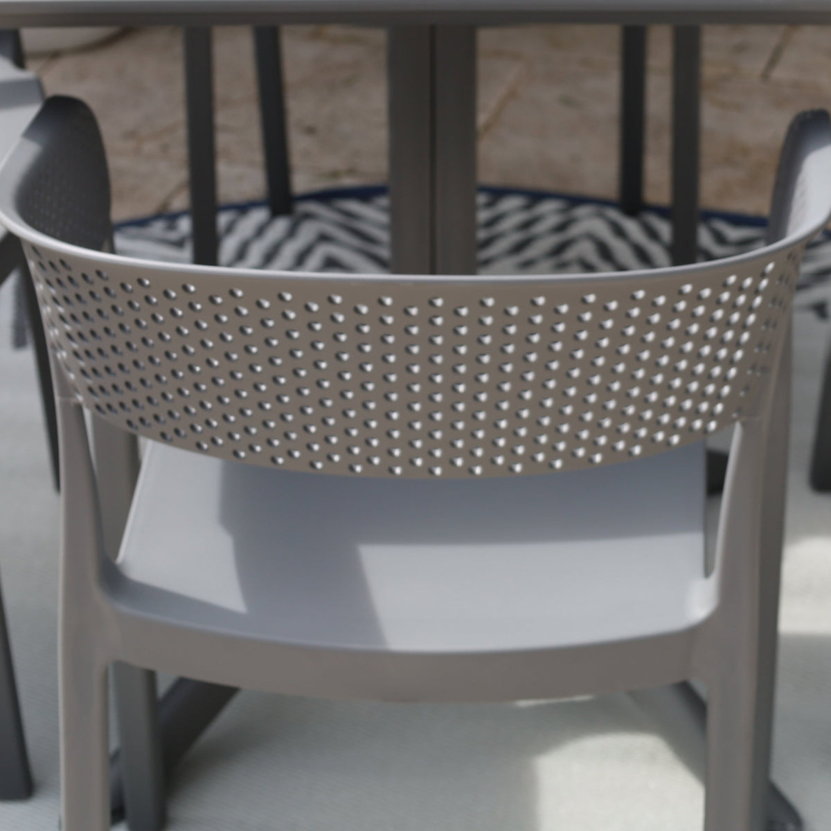 Santacruz Grey Outdoor Chair - Fab Habitat , Outdoor Furniture,