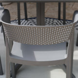 Santacruz Grey Outdoor Chair - Fab Habitat , Outdoor Furniture,
