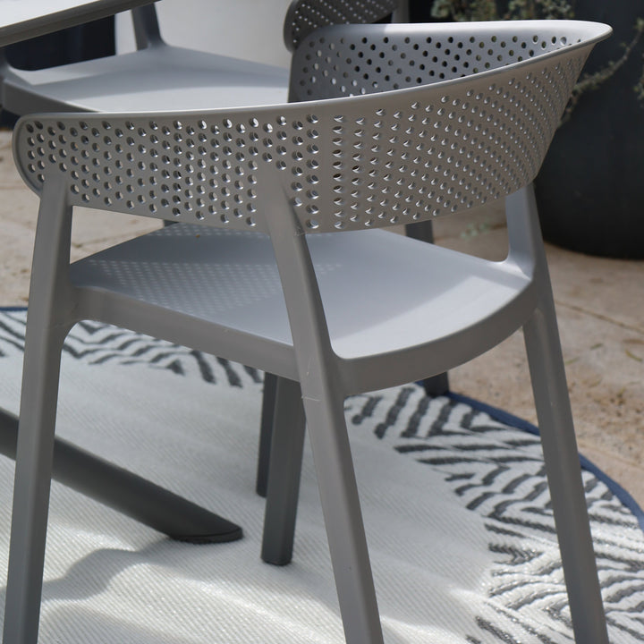 Santacruz Grey Outdoor Chair - Fab Habitat , Outdoor Furniture, [product_size],