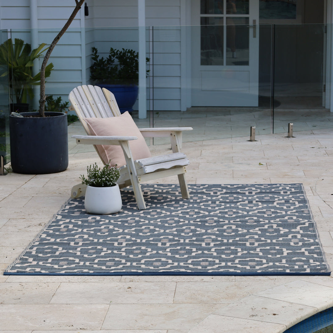 Copenhagen Modern Recycled Plastic Reversible Large Rug - Fab Habitat , Recycled Plastic Rugs & Mats, 