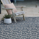 Copenhagen Modern Recycled Plastic Reversible Outdoor Rug - Fab Habitat , Recycled Plastic Rugs & Mats, 