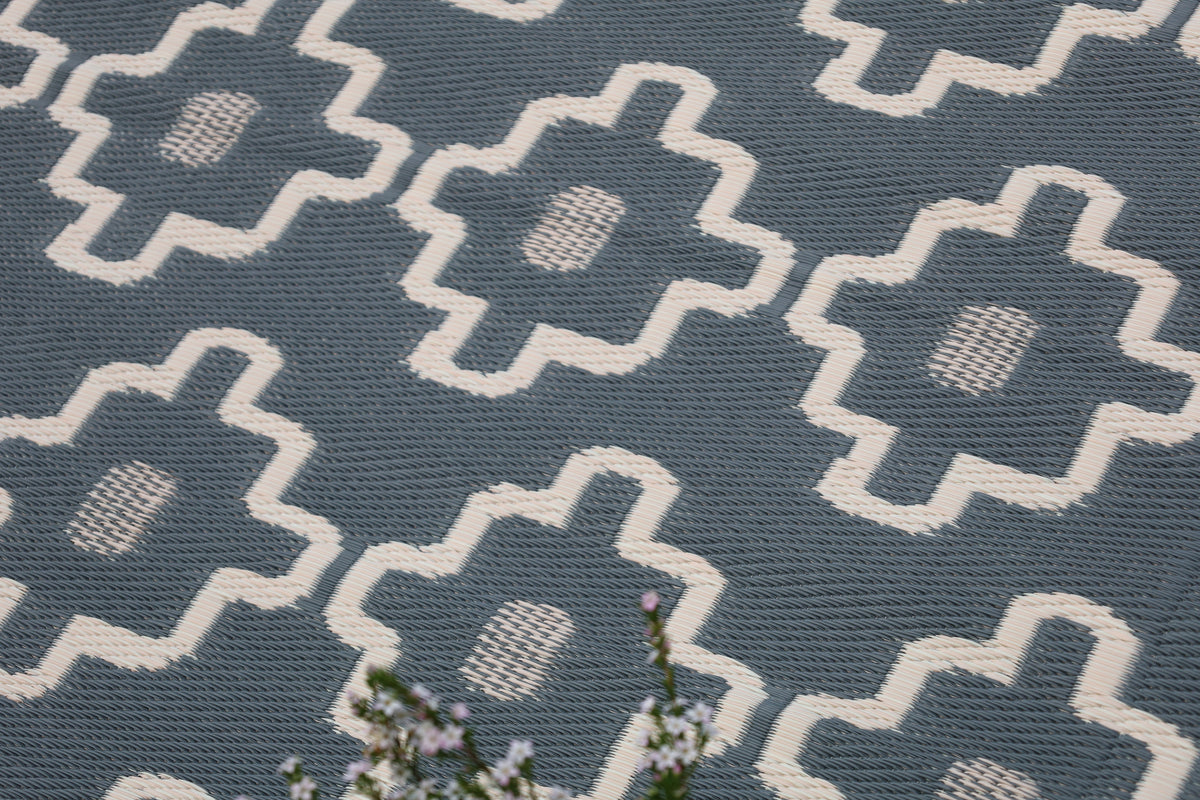 Copenhagen Modern Recycled Plastic Reversible Large Rug - Fab Habitat , Recycled Plastic Rugs & Mats, 