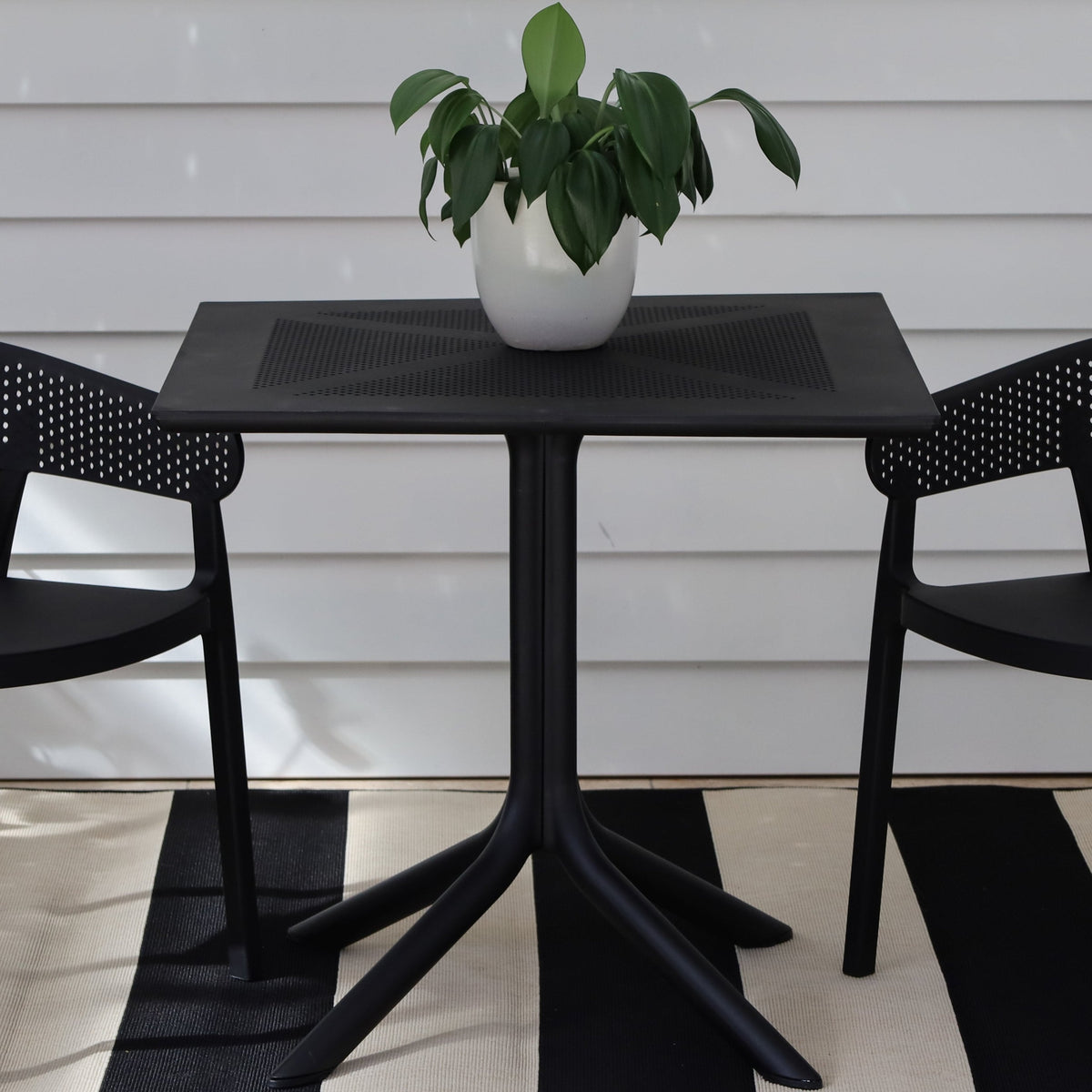 Santacruz Black Outdoor Table - Fab Habitat , Outdoor Furniture,
