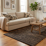 IBIS Black Jute Rug