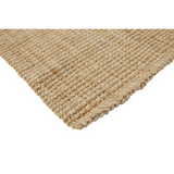 60 cm x 90 cm Indira Bleach Natural Jute Door Mat - Fab Habitat , Doormats,