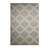 Iruya bohemian style floor rug for patio – 180x270cm eco mat, buy online in Australia