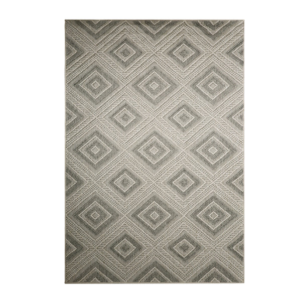 Iruya bohemian style floor rug for patio – 180x270cm eco mat, buy online in Australia