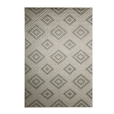 Iruya bohemian style floor rug for patio – 180x270cm eco mat, buy online in Australia