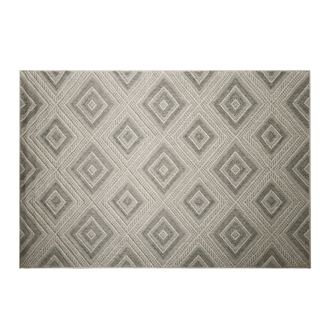 Iruya eco-friendly rug in courtyard space – 180x270cm waterproof plastic, buy online in Australia