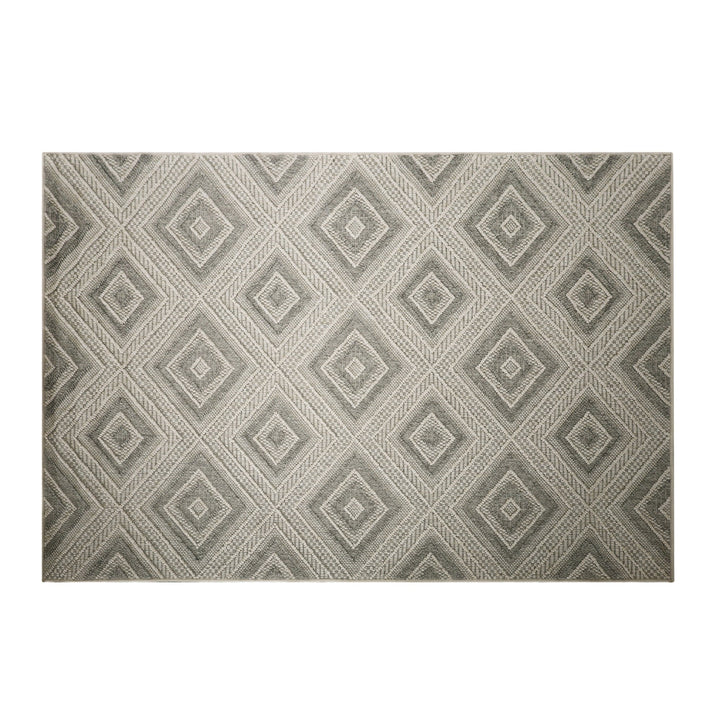 Iruya eco-friendly rug in courtyard space – 180x270cm waterproof plastic, buy online in Australia