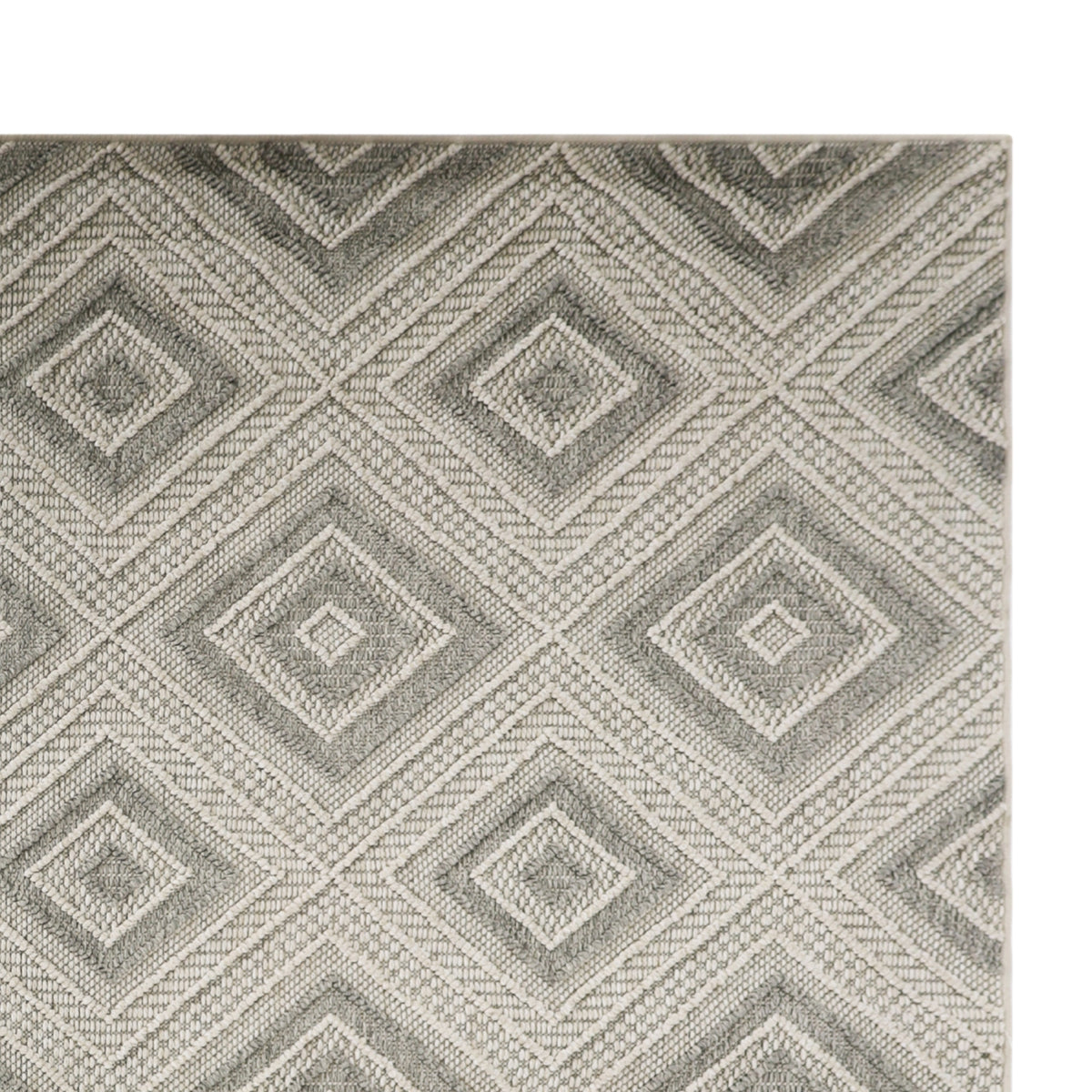Iruya recycled plastic rug with central motif – 180x270cm, buy online in Australia