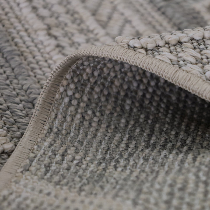 Iruya outdoor rug tribal close-up detail – 180x270cm size, buy online in Australia