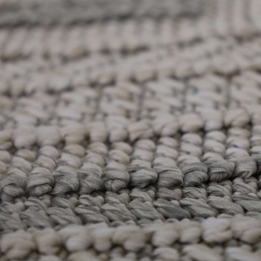 Iruya recycled tribal plastic rug – neutral earthy tones, 180x270cm, buy online in Australia