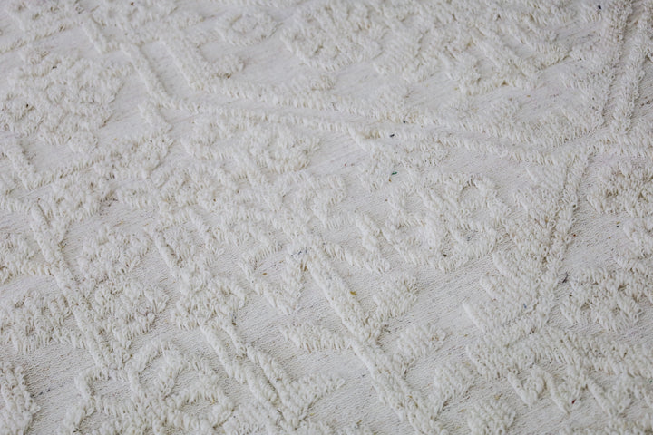 Jay wool rug under coffee table – 160x230 cm – soft neutral design – hand-tufted – buy online in Australia