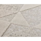 Kaamli Grey Indoor Outdoor Large Rug