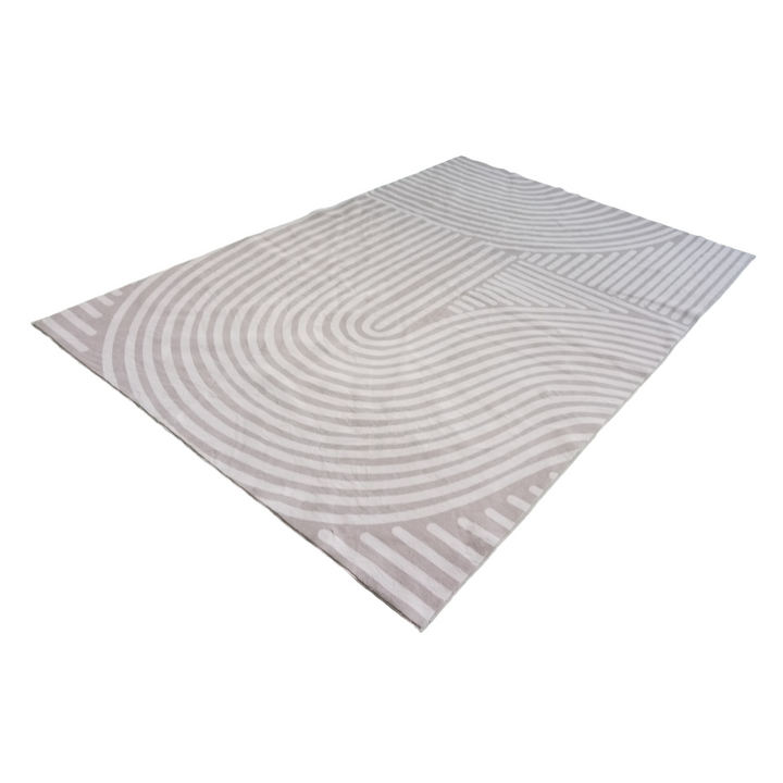 Kavi Beige Machine Washable Large Rug - Fab Habitat , Rugs, [product_size],