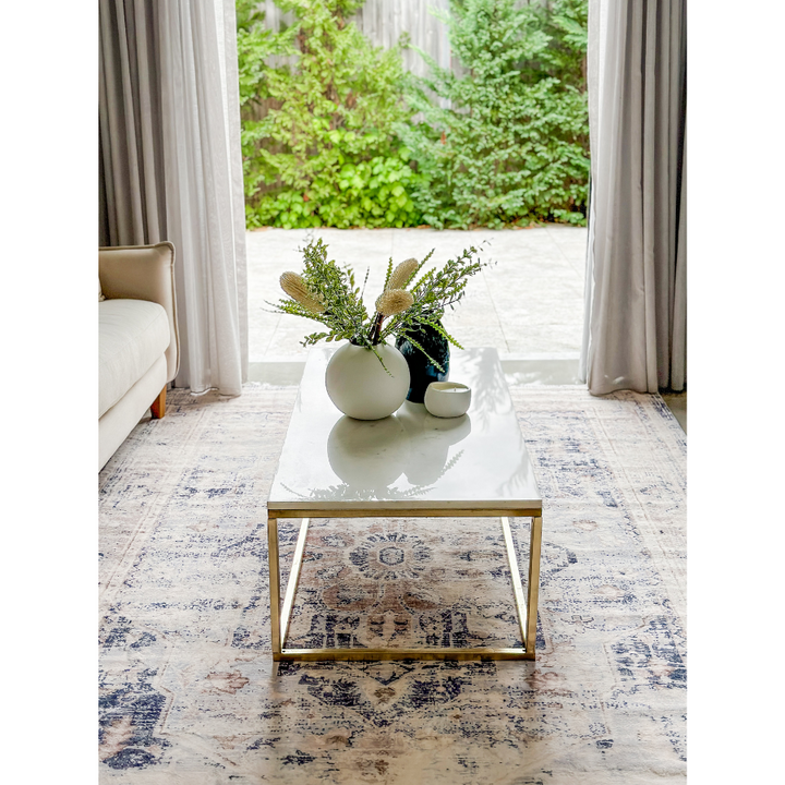 Kiara Distressed Machine Washable Large Rug - Fab Habitat , Rugs, [product_size],