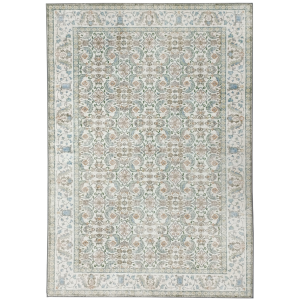 Kingston Multicoloured Distressed Machine Washable Large Rug