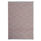 Kona Peach Recycled Plastic Large Outdoor Rug - Fab Habitat , Recycled Plastic Rugs & Mats, 