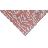 Kona Peach Recycled Plastic Large Outdoor Rug - Fab Habitat , Recycled Plastic Rugs & Mats, 