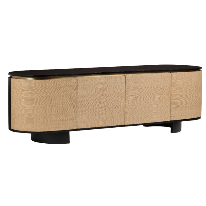 Koray Natural Entertainment TV Unit with Storage