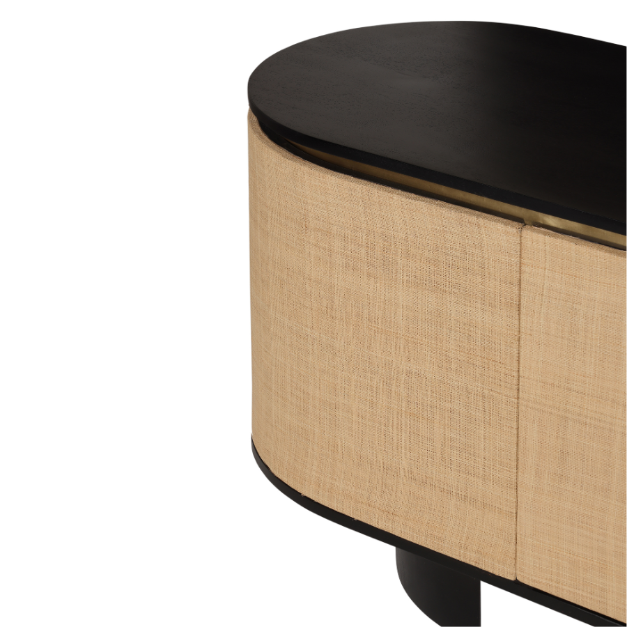 Koray Natural Entertainment TV Unit with Storage