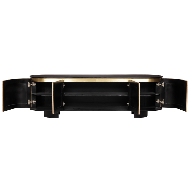 Koray Natural Entertainment TV Unit with Storage