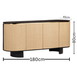 Koray Four Door Buffet