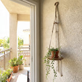 Lho 1 Tier Macramé Hanging Shelf