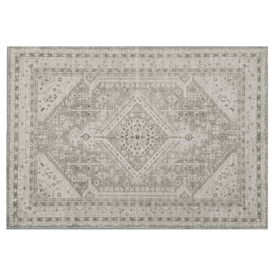 60 Cm X 180 Cm Lagos Grey Machine Washable Non Slip Kitchen Mat