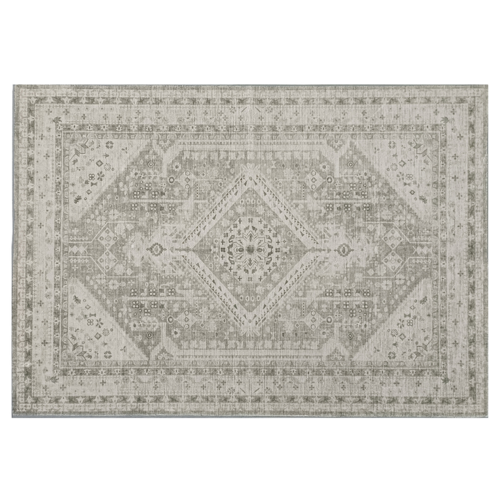 60 Cm X 180 Cm Lagos Grey Machine Washable Non Slip Kitchen Mat