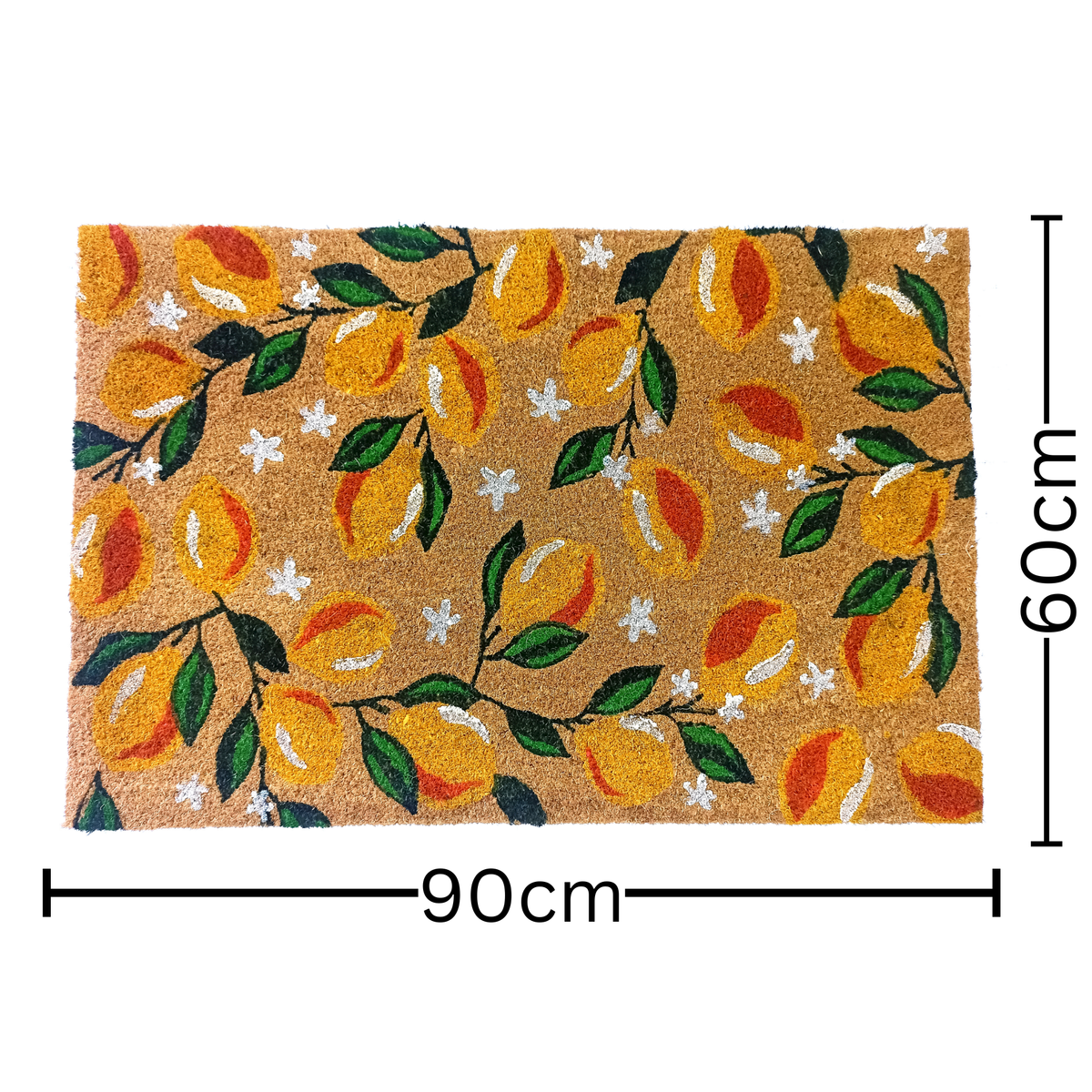 Lemon Branches soft floor rug 60x90cm buy online in Australia