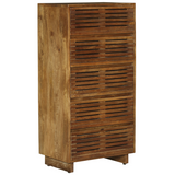 Leo Solid Wood Modern 5 Drawer Chest Tallboy - Fab Habitat , Chest Of Drawers, 