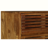 Leo Solid Wood Modern 5 Drawer Chest Tallboy - Fab Habitat , Chest Of Drawers, 