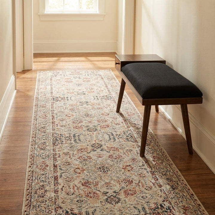 Lima Multicolour Machine Washable Floor Runner