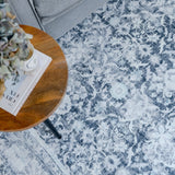 Meknes Monochrome Traditional Distressed Large Rug - Fab Habitat , Soft And Plush Turkish Rugs, 