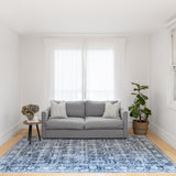 Meknes Monochrome Traditional Distressed Rug - Fab Habitat , Soft And Plush Turkish Rugs, 