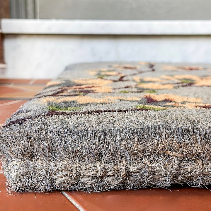 Magnolia Grey 100% Coir Doormat - Fab Habitat , Doormats, 
