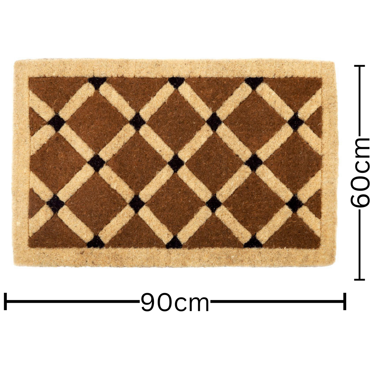 Mahi Doormat 60x90 – Warm Colour Coir Entry Mat – Buy Online in Australia