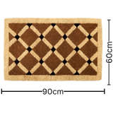 Mahi Doormat 60x90 – Warm Colour Coir Entry Mat – Buy Online in Australia