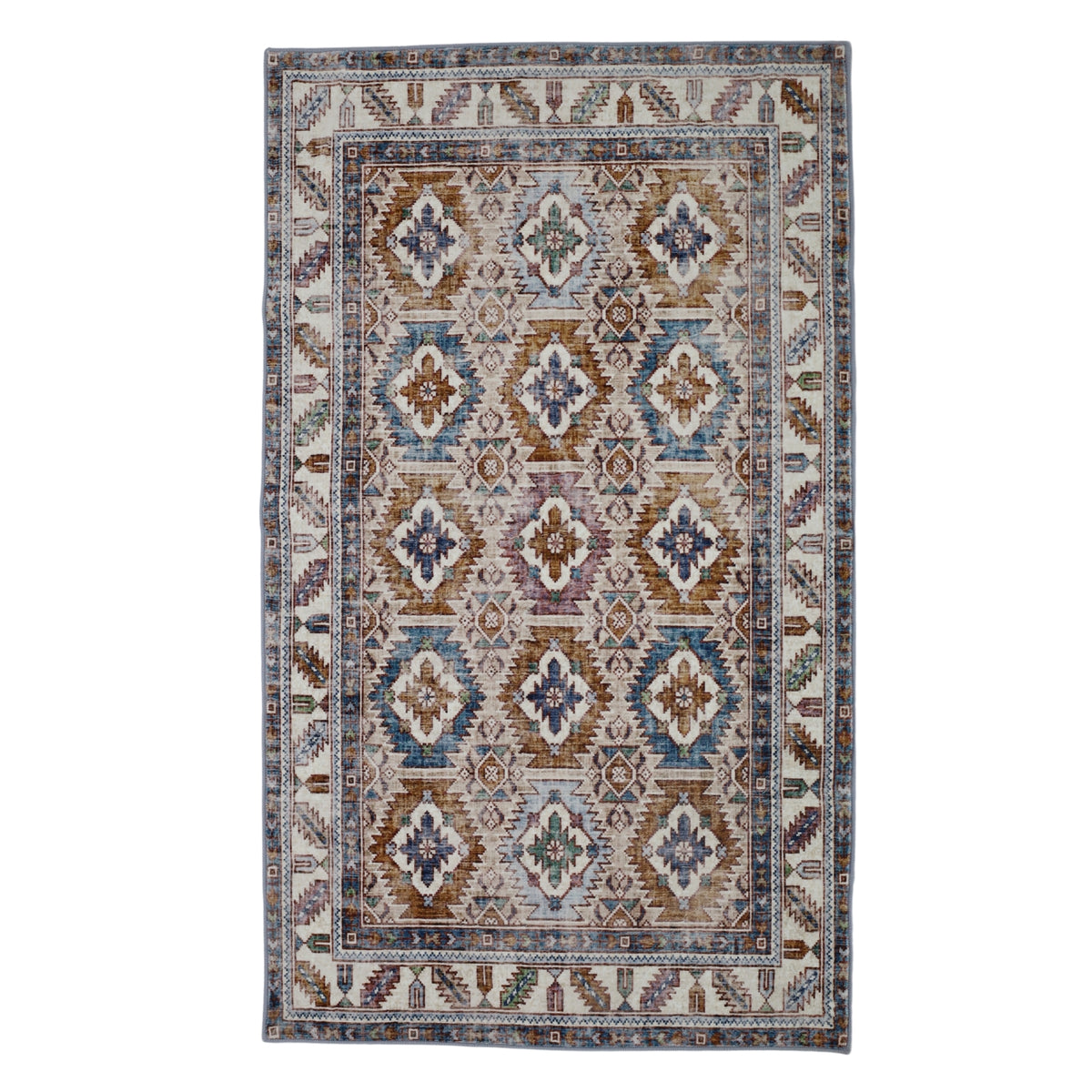 Maisha rug design detail close-up 150 x 210 cm - washable rug in Australia