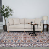 Maisha 150x210cm washable rug in modern living room - shop rugs online Australia
