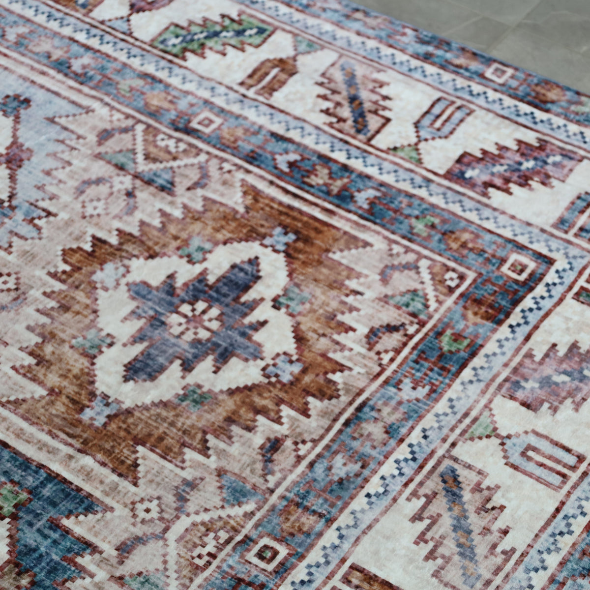 Maisha washable rug 150 x 210 cm with subtle motifs - buy rug online Australia