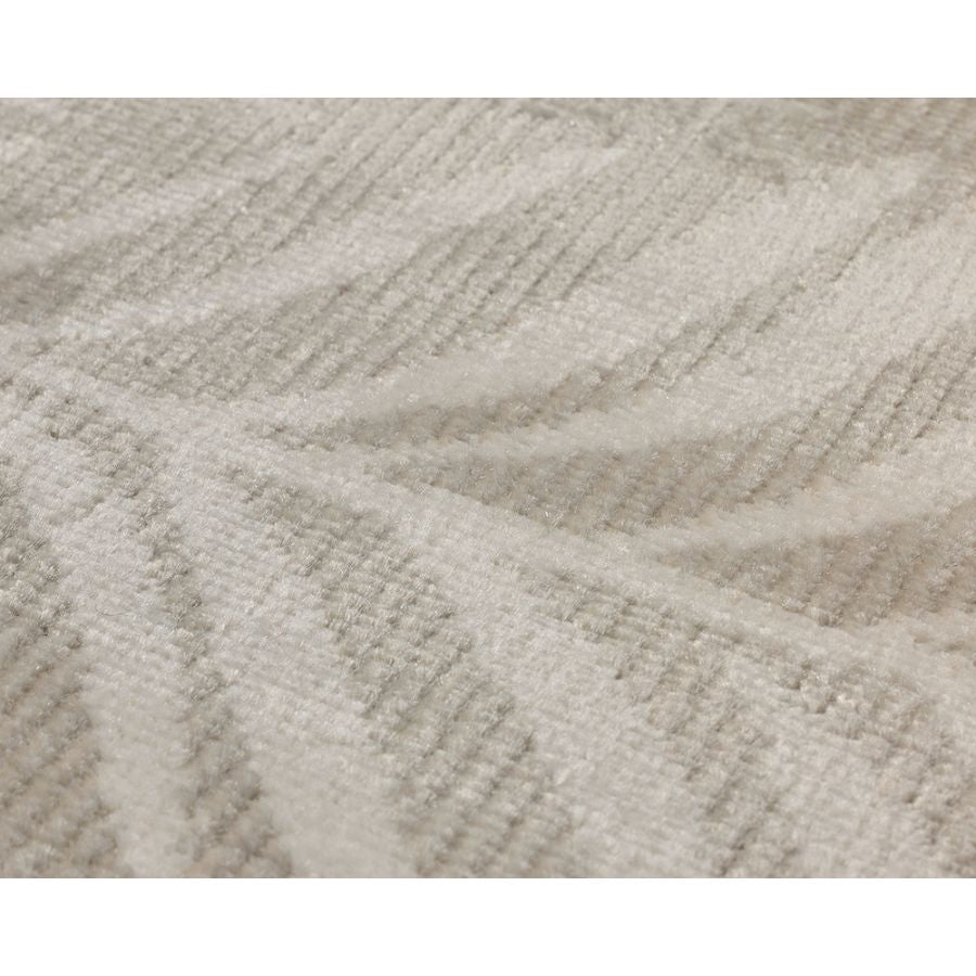Manad Beige Botanical indoor Outdoor Rug