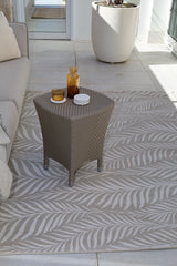 Manad Beige Botanical indoor Outdoor Large Rug