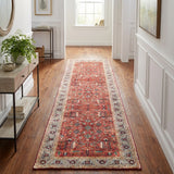 Manila Traditional Machine Washable Hall Runner Rug