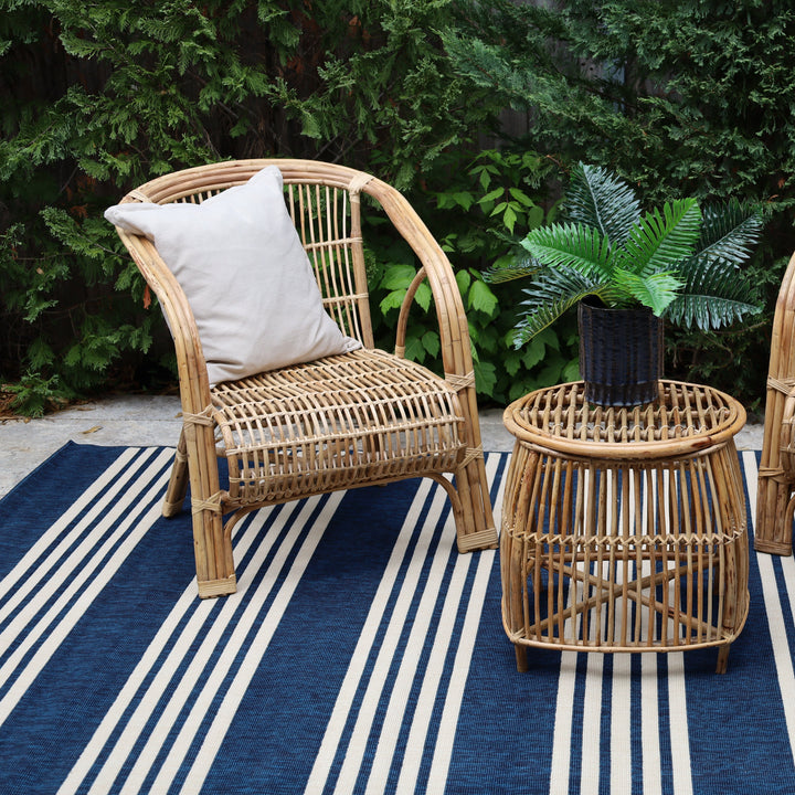Mariona blue rug corner detail – soft textured rug buy in Australia