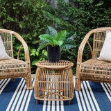 Mariona textured blue area rug – coastal style rug buy in Australia