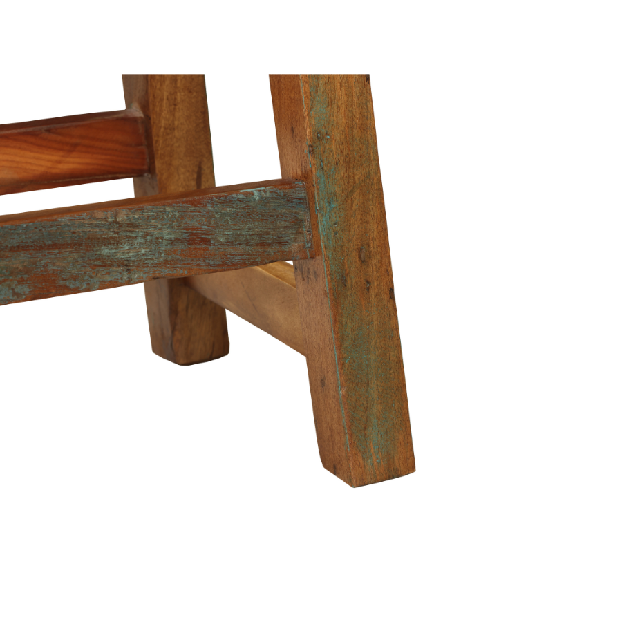 Maya Reclaimed Wood Stool - Fab Habitat , Stool,