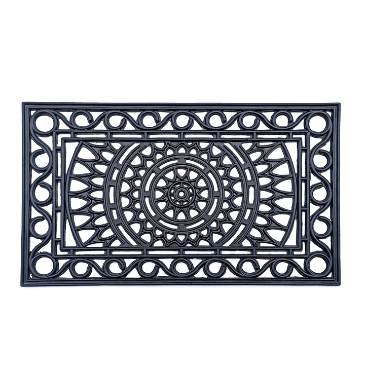 Meena Rubber Doormat - Fab Habitat , Doormats, [product_size],